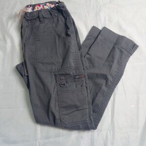 Koi Scrub Pants Gray Medical Nurse Professional Uniform Women's Size XS 710-P